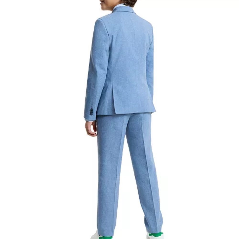 Light Blue Kids Matching Set Blazer & Pants